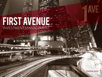 Agenda    Business Overview    Philosophy and Process: Maintaining and Growing the