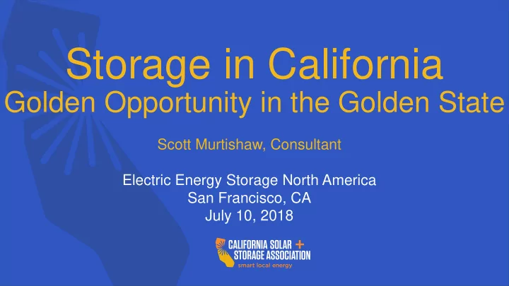 storage in california