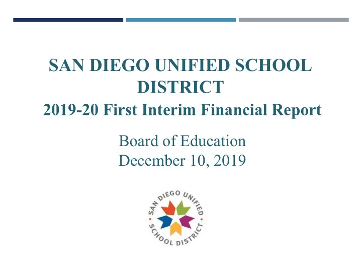 san diego unified school district