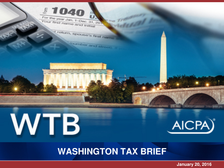 washington tax brief