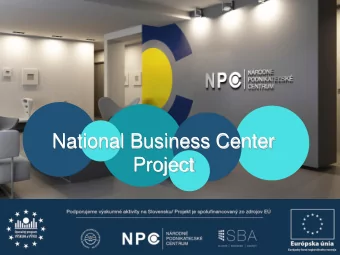 Project  Phases of the project  III.  I.  II.  PHASE  PHASE  PHASE  May 2014 -  2015+  2016+