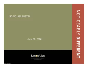 ISD NO. 492 AUSTIN  June 30, 2008  INDEPENDENT SCHOOL DISTRICT NO. 492, AUSTIN  COMBINING STATEMENT