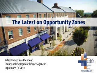 CDFA represents the  leaders and dealmakers  in the development  finance industry.  Source: