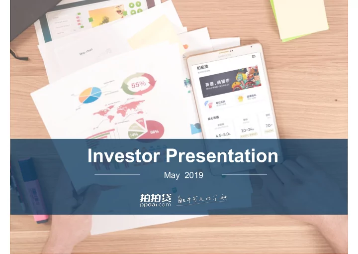 investor presentation