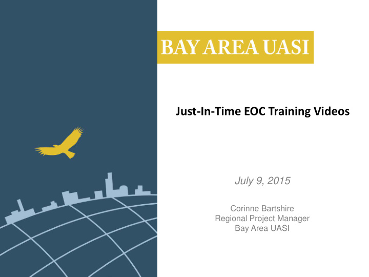 just in time eoc training videos