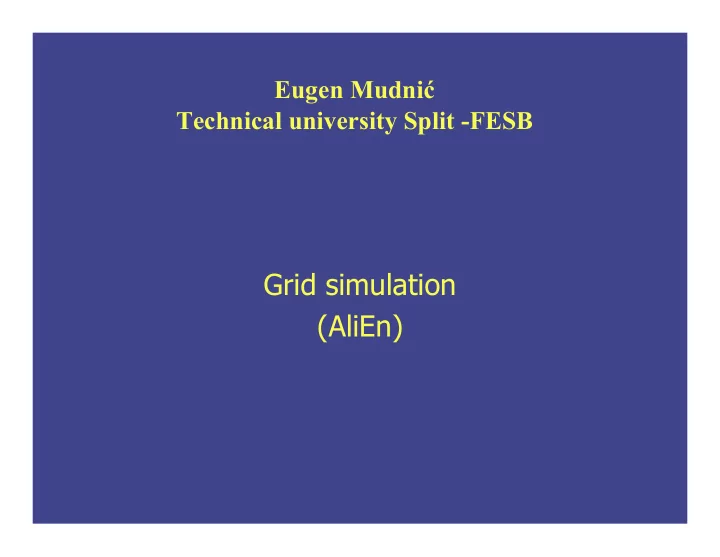 grid simulation alien outline