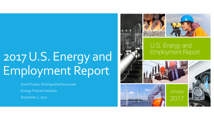 2017 u s energy and employment report
