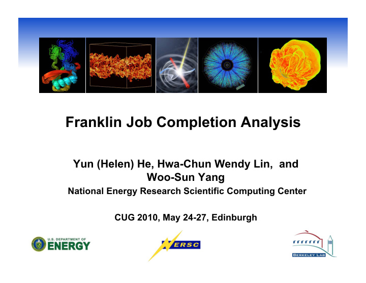 franklin job completion analysis
