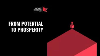 FROM POTENTIAL  TO PROSPERITY  Cheryll Watson  Division Purpose  We help founders and their teams