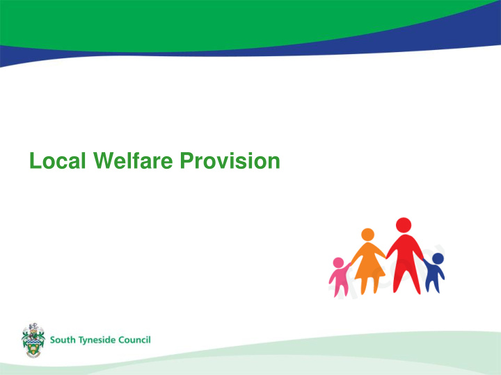 local welfare provision
