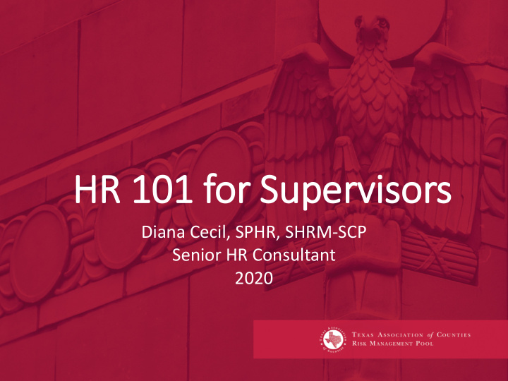 hr 101 f 101 for or su superviso sors