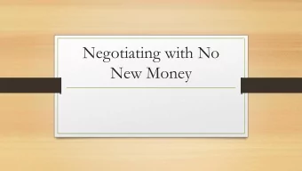 Negotiating with No  New Money  What Contributes to Employee Job  Satisfaction?  Its all