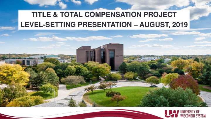 title total compensation project