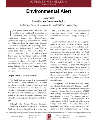 T  doubts about traditional approaches to  Protection Agency (EPA) took judicial or  addressing