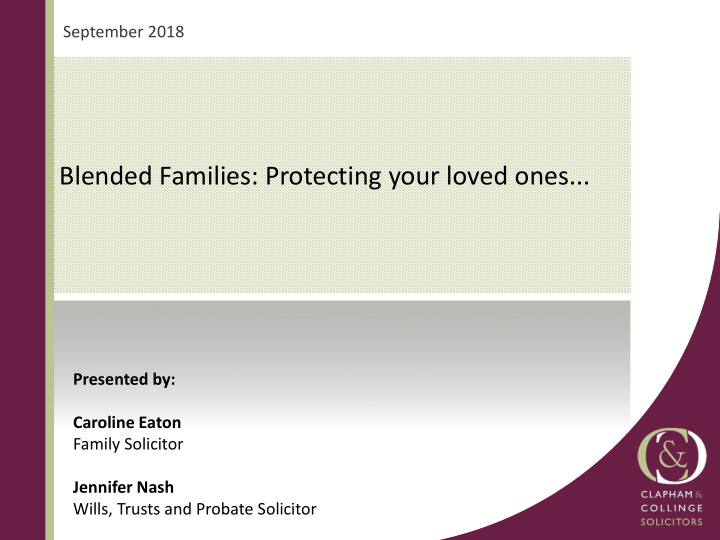 blended families protecting your loved ones