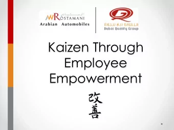 Employee  Empowerment  Arabian Automobiles Company is one of the largest  automobile distributors