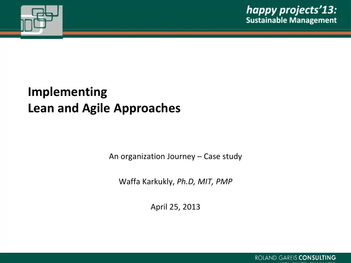 implementing