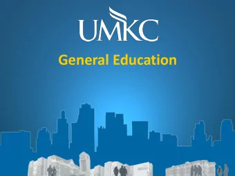 General Education  UMKCs Strategic Plan  2010-2020  2020  www.umkc.ed  .umkc.edu/strat