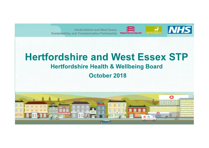hertfordshire and west essex stp
