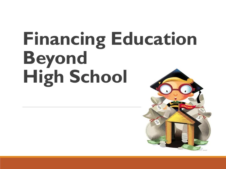 financing education