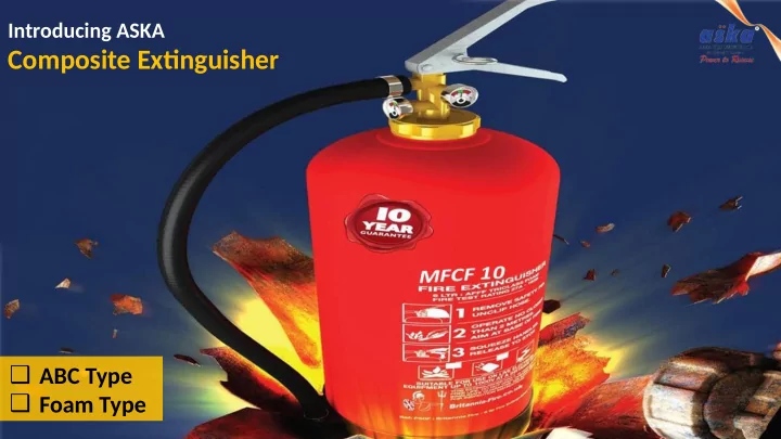 composite extjnguisher