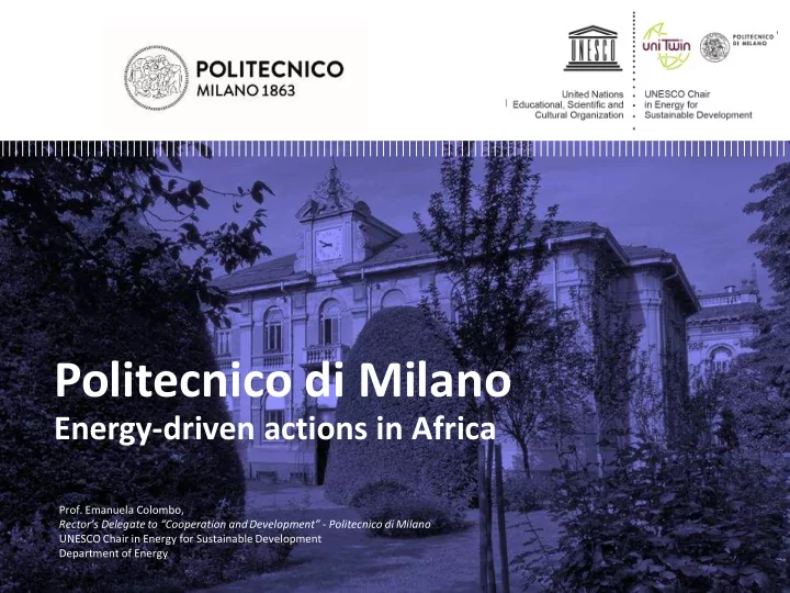politecnico di milano