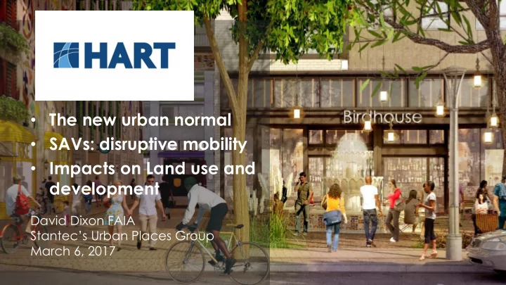 savs disruptive mobility