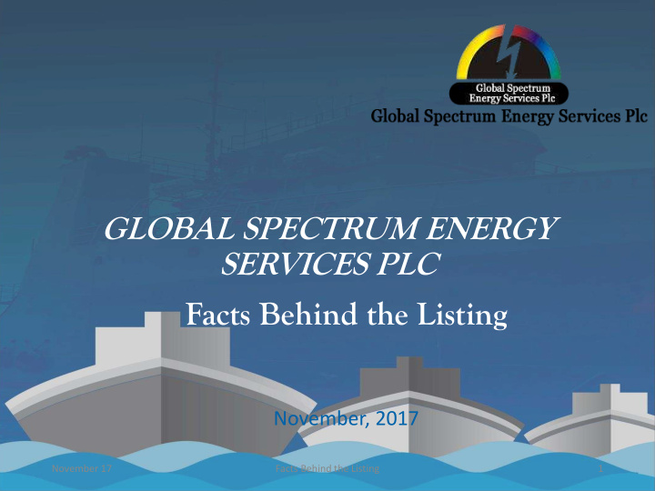 global spectrum energy services plc