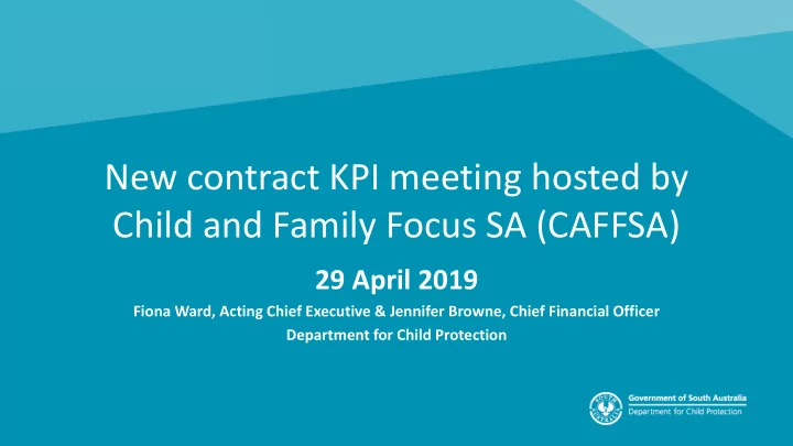 child and family focus sa caffsa