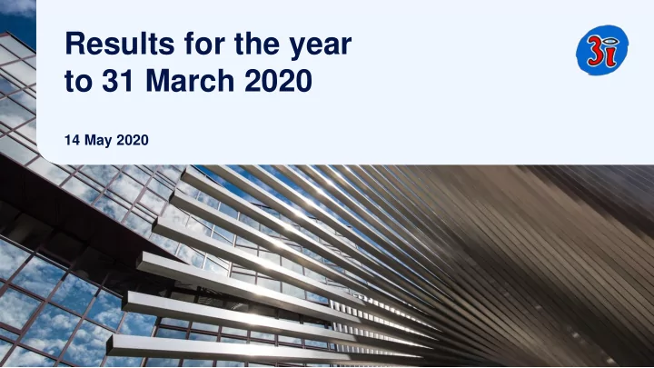 to 31 march 2020