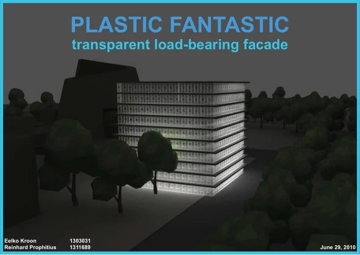 plastic fantastic