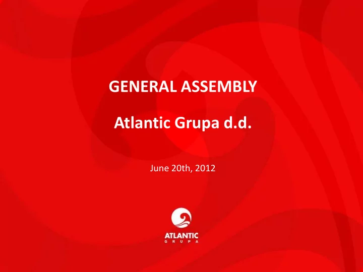 atlantic grupa d d