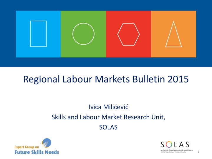 regional labour markets bulletin 2015