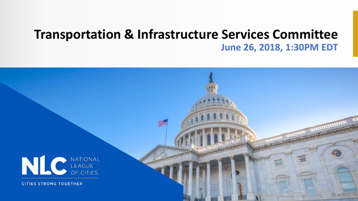 transportation infrastructure services committee