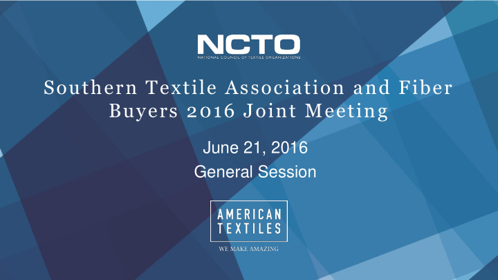 southern textile association and fiber