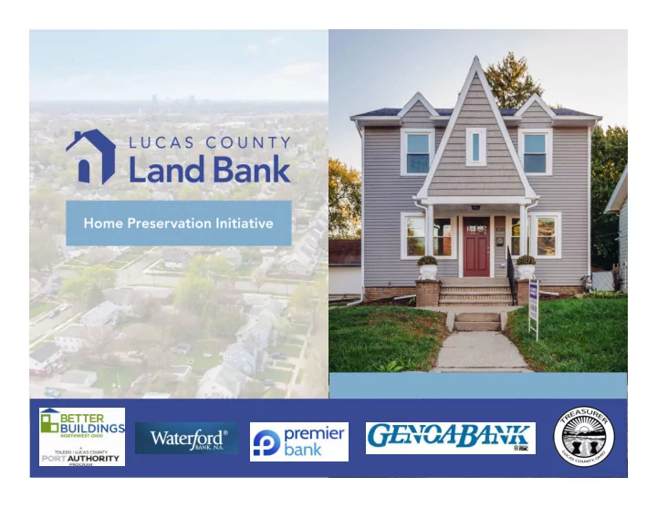 home preservation initiative