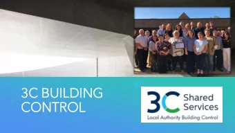 3C  3C BU  BUILDI  ILDING  NG  CON  ONTROL  TROL  What  t is  is ou  our  r  goa  goal at B  t Bui