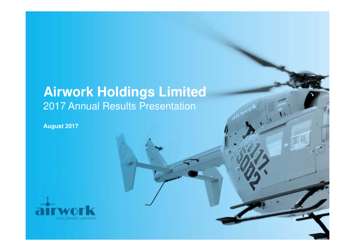 airwork holdings limited