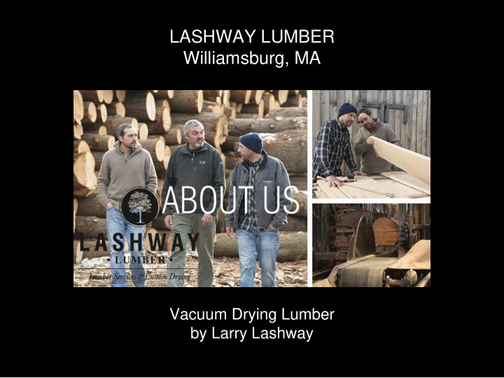 lashway lumber williamsburg ma