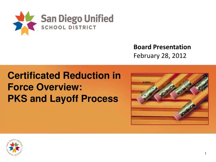 certificated reduction in force overview pks and layoff