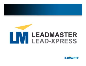 Survey Says - Challenges  Companies that sell and distribute leads through :  Channel partners,