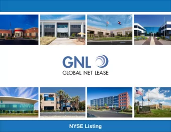 NYSE Listing  NYSE Listing Summary Global Net Lease, Inc. (GNL) approved to list on the New
