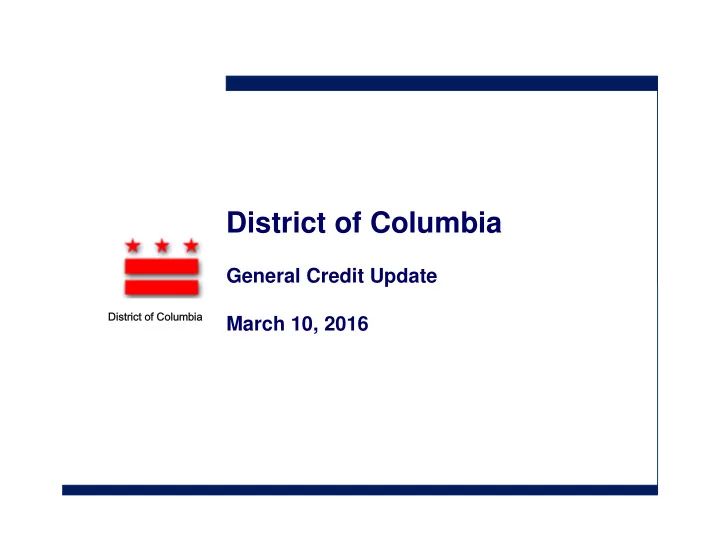 district of columbia