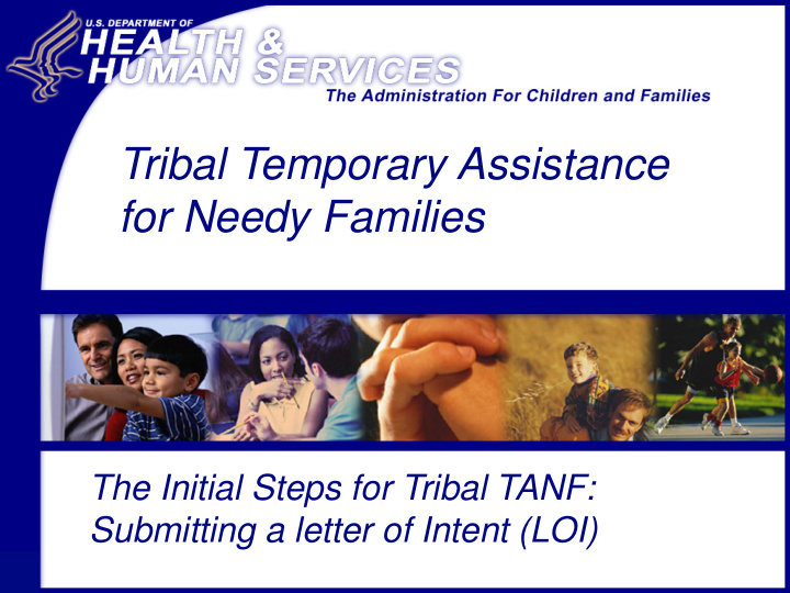 tribal temporary assistance for needy families