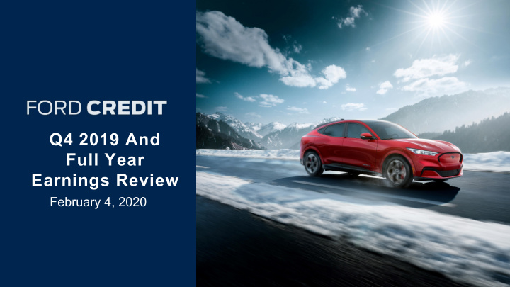 q4 2019 and full year earnings review