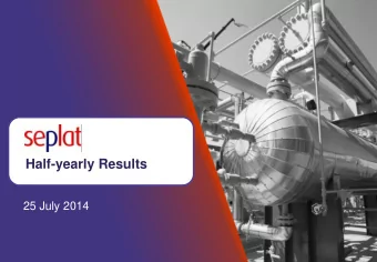 Half-yearly Results  25 July 2014  1  1  Important notice  DISCLAIMER  FORWARD-LOOKING STATEMENTS