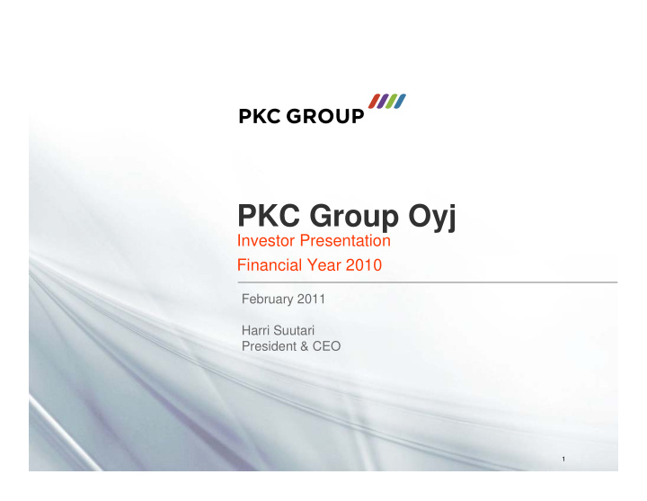 pkc group oyj