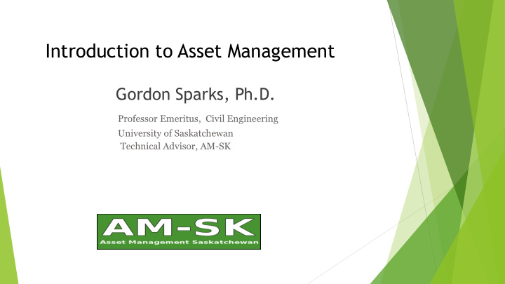 introduction to asset management