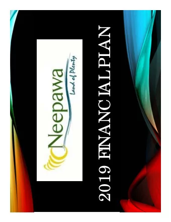 AN  PL  AL  NANCI  I  2019 F  PRE  SE  NT  AT  I  ON F  ORMAT  Ove rvie w  Re ve nue  E