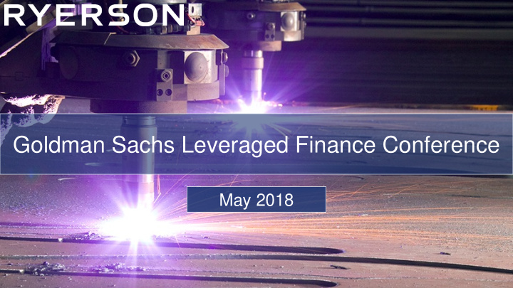 goldman sachs leveraged finance conference